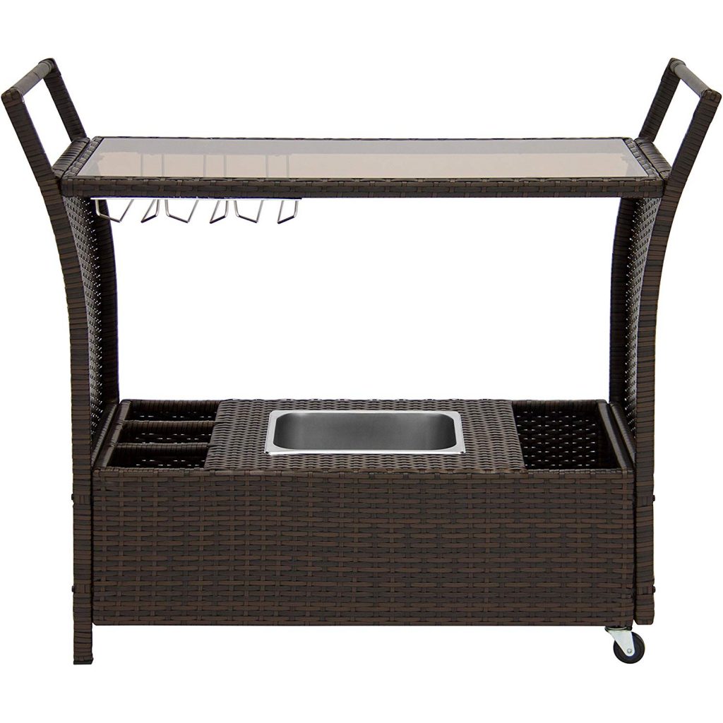 outdoor garden bar