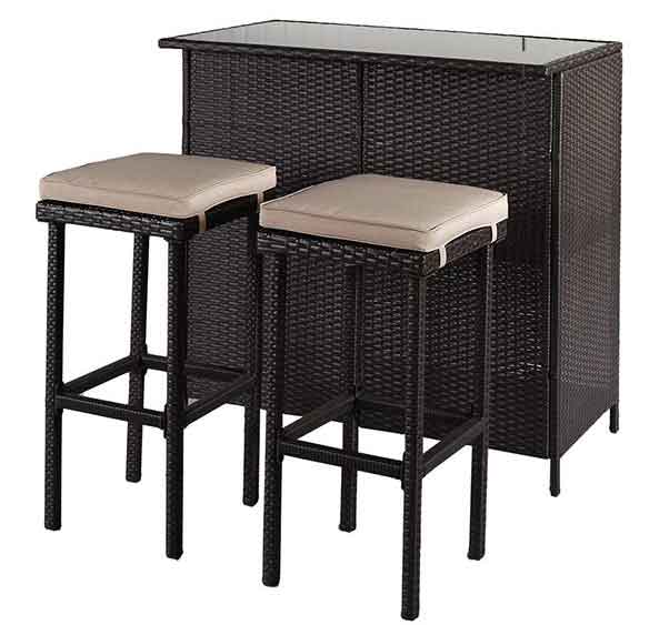 outdoor garden bar