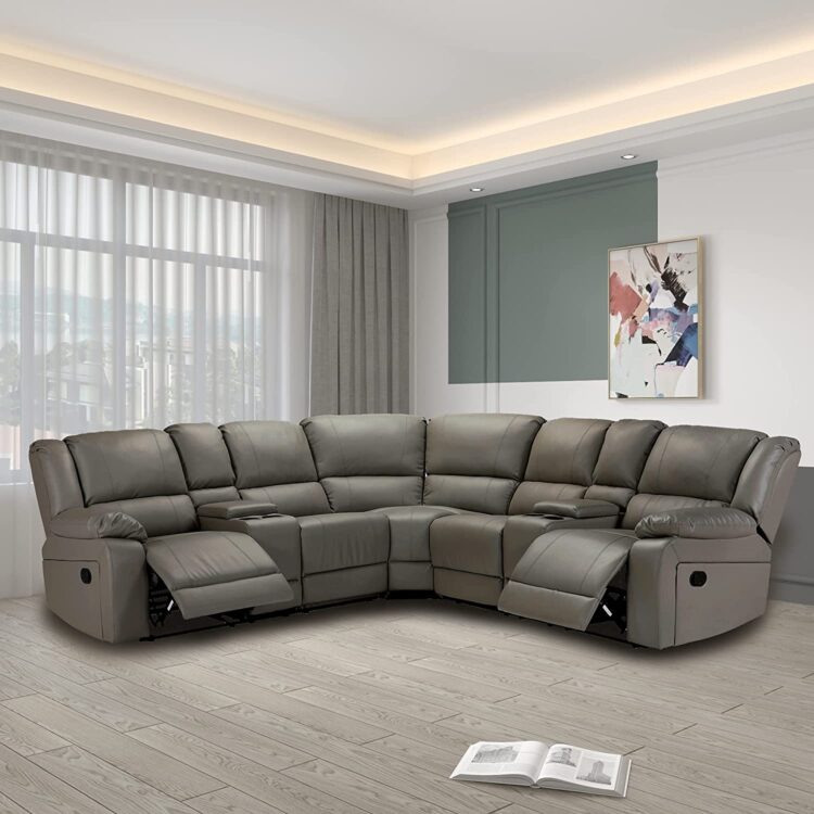 modern reclining sofa